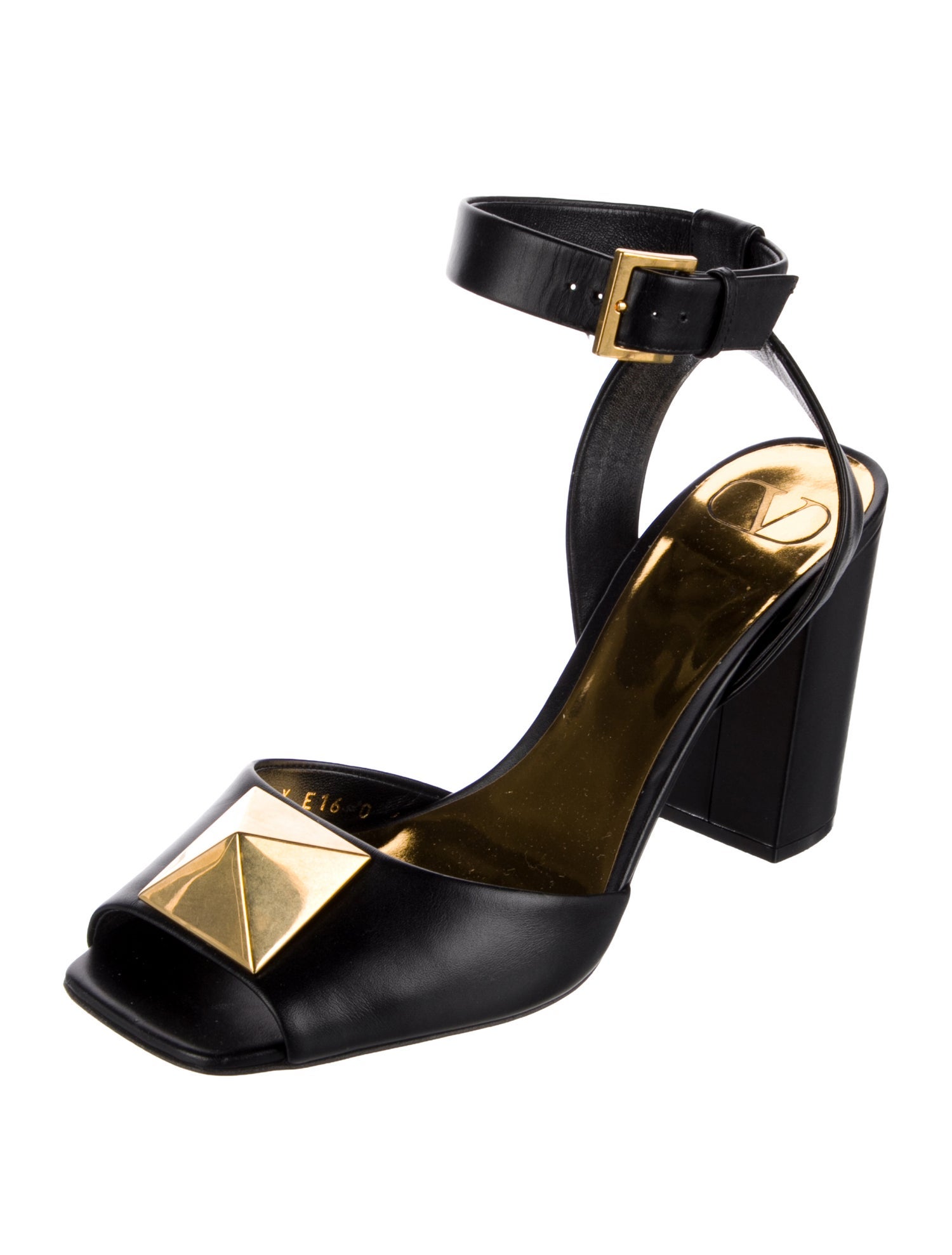 Valentino Rockstud Accents Patent Leather D'Orsay Pumps w/ Tags