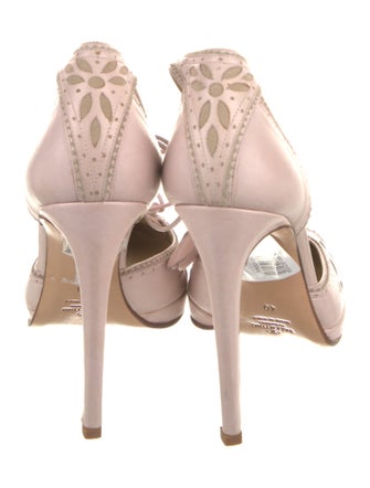 Valentino Leather D'Orsay Pumps
