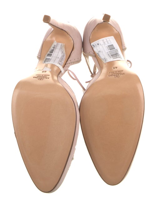 Valentino Leather D'Orsay Pumps