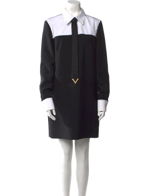 Valentino Virgin Wool Mini Dress