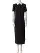 Valentino Virgin Wool Long Dress