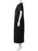 Valentino Virgin Wool Long Dress