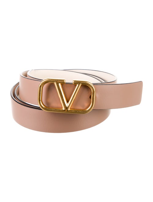 Valentino Reversible Skinny Waist Belt