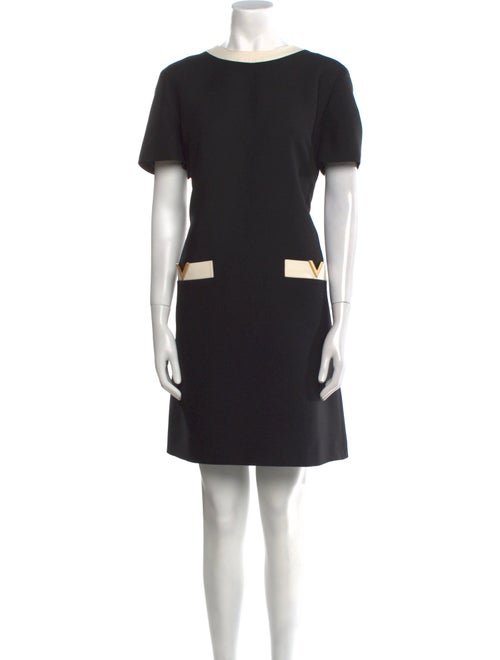 Valentino Virgin Wool Mini Dress