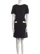 Valentino Virgin Wool Mini Dress