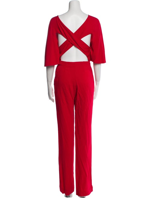 Valentino Scoop Neck Jumpsuit