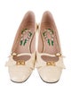 Valentino Embossed Leather Pumps