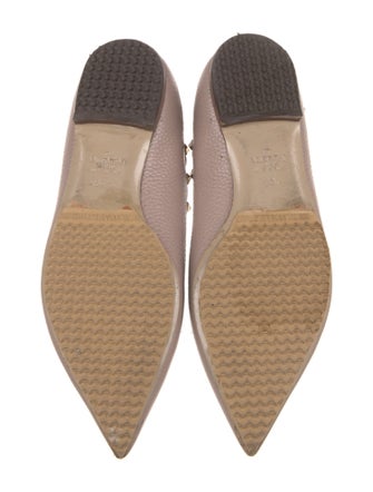 Valentino Rockstud Accents Leather Mary Jane Flats