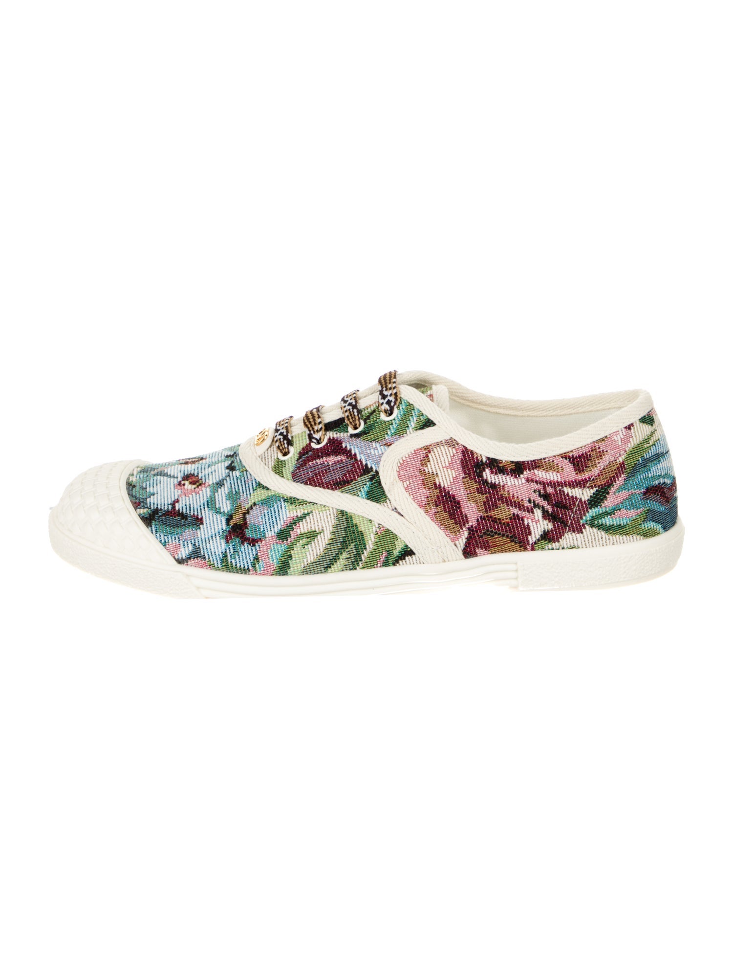 Valentino Canvas Printed Sneakers w/ Tags