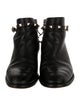 Valentino Rockstud Accents Leather Boots