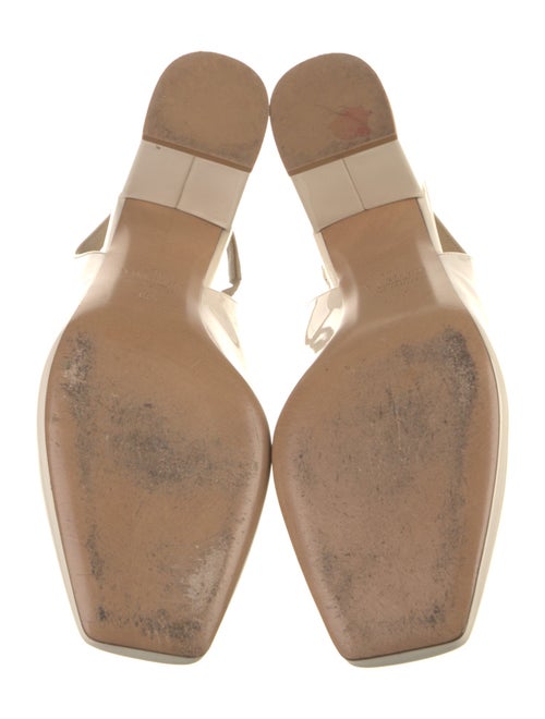 Valentino Rockstud Accents Patent Leather Slingback Pumps