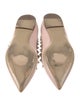 Valentino Rockstud Accents Leather Flats