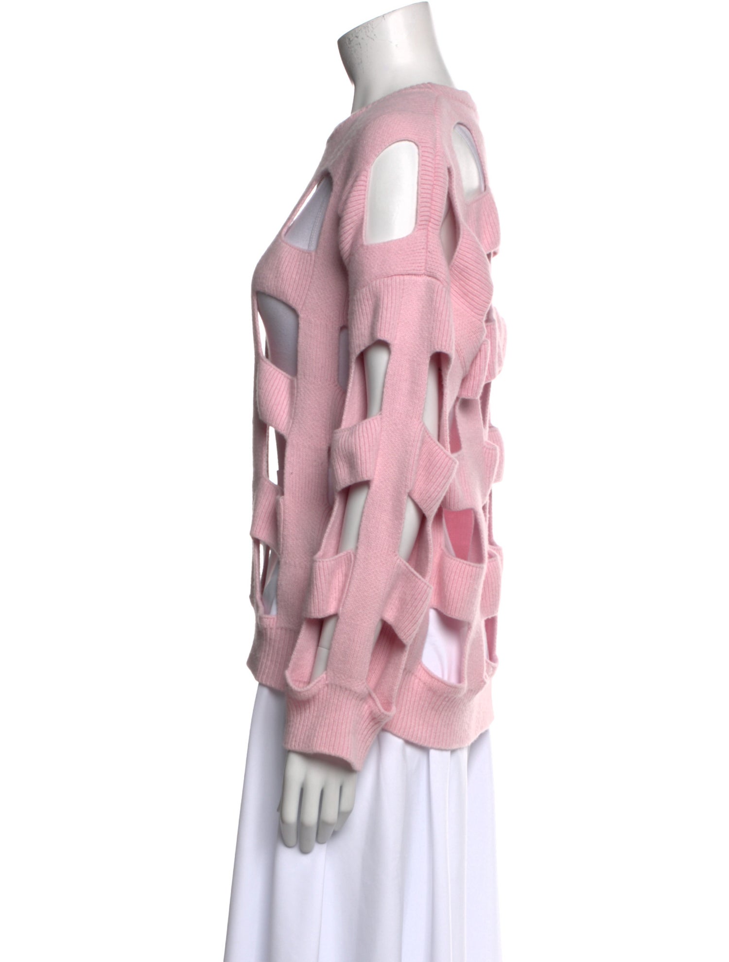 Valentino Virgin Wool Printed Sweatshirt