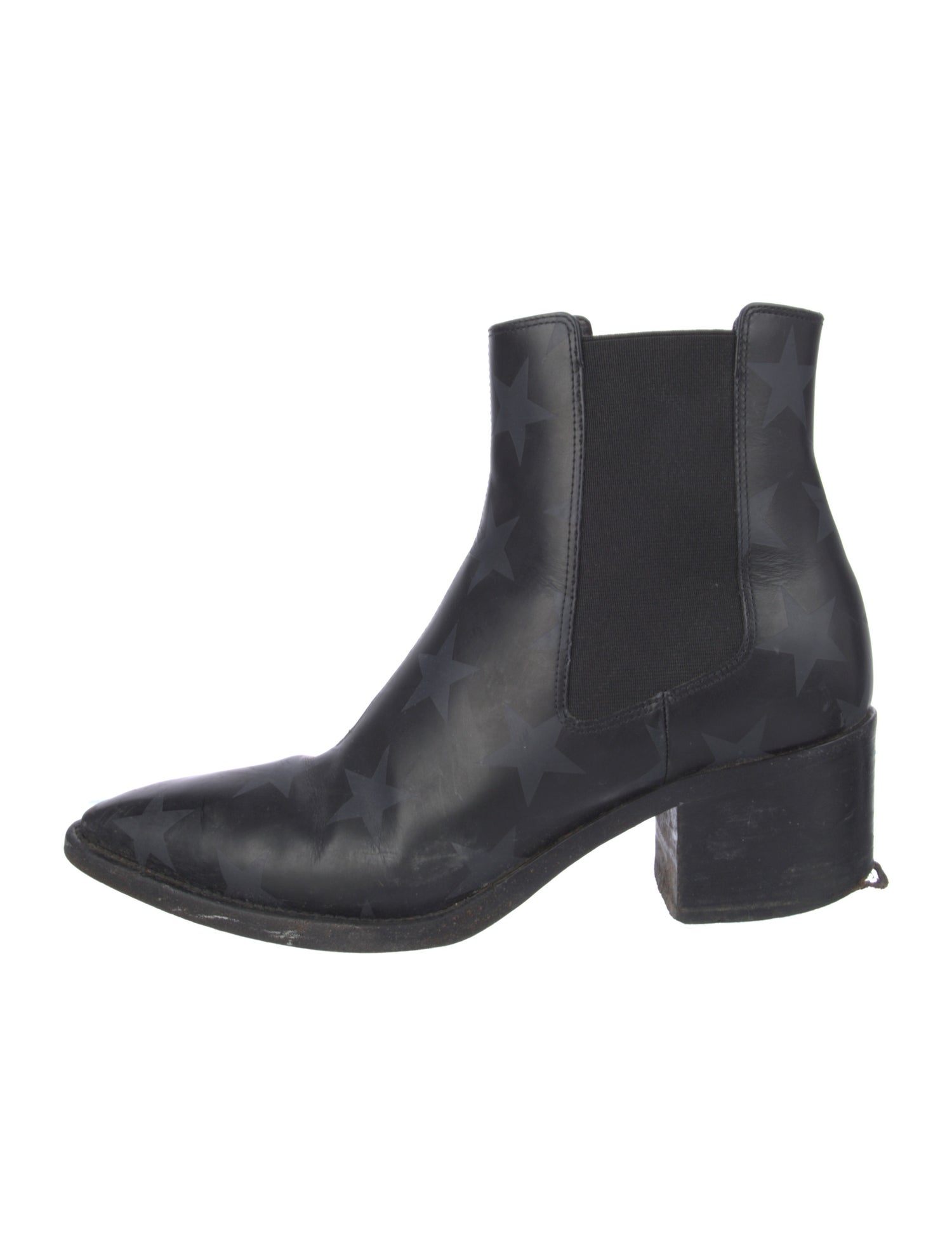 Valentino Leather Chelsea Boots