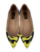 Valentino Rockstud Accents Leather Ballet Flats