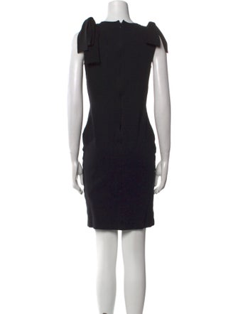 Valentino Crew Neck Mini Dress