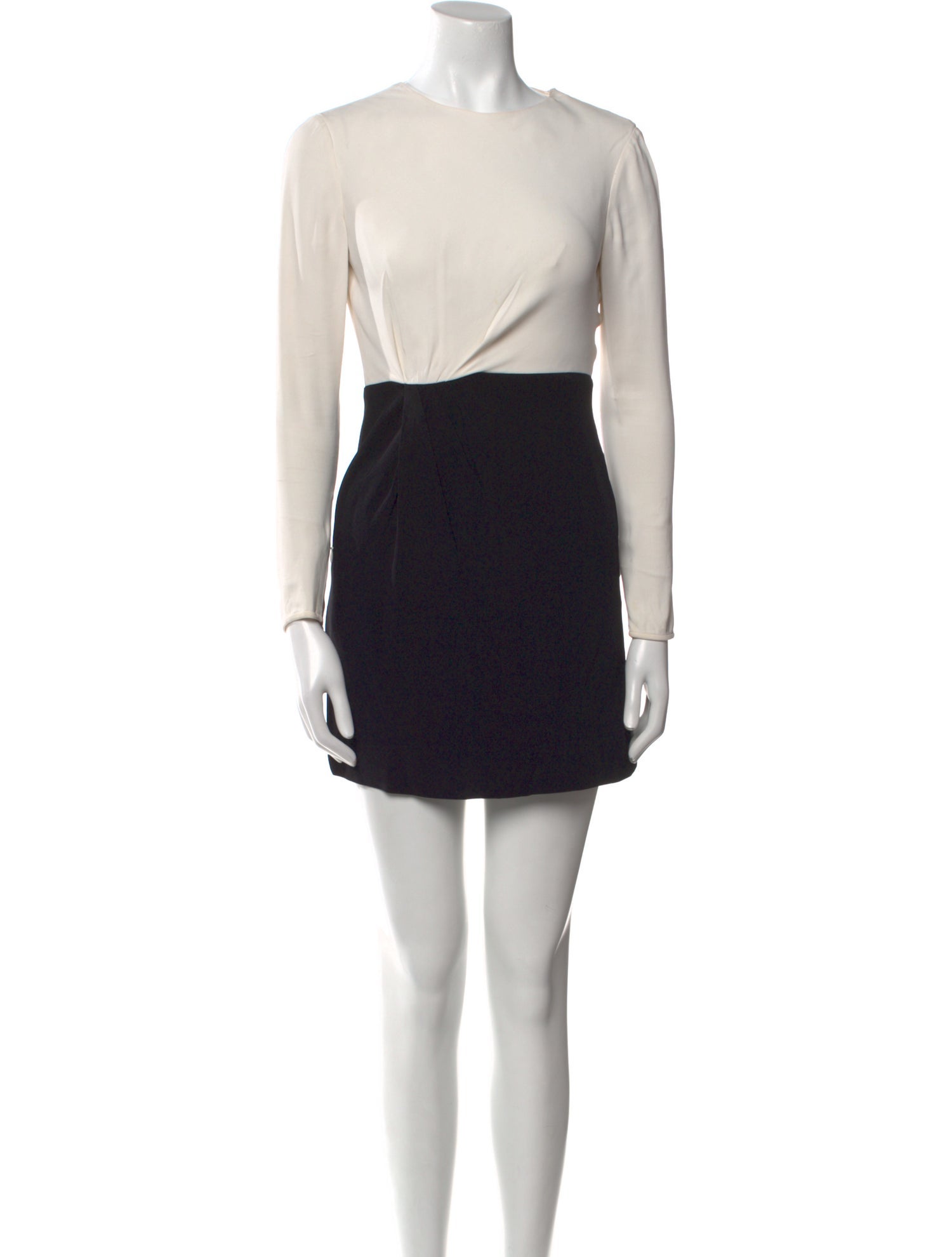 Valentino Bateau Neckline Mini Dress