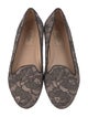 Valentino Lace Lace Pattern Ballet Flats