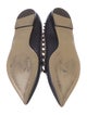 Valentino Rockstud Accents Leather Flats