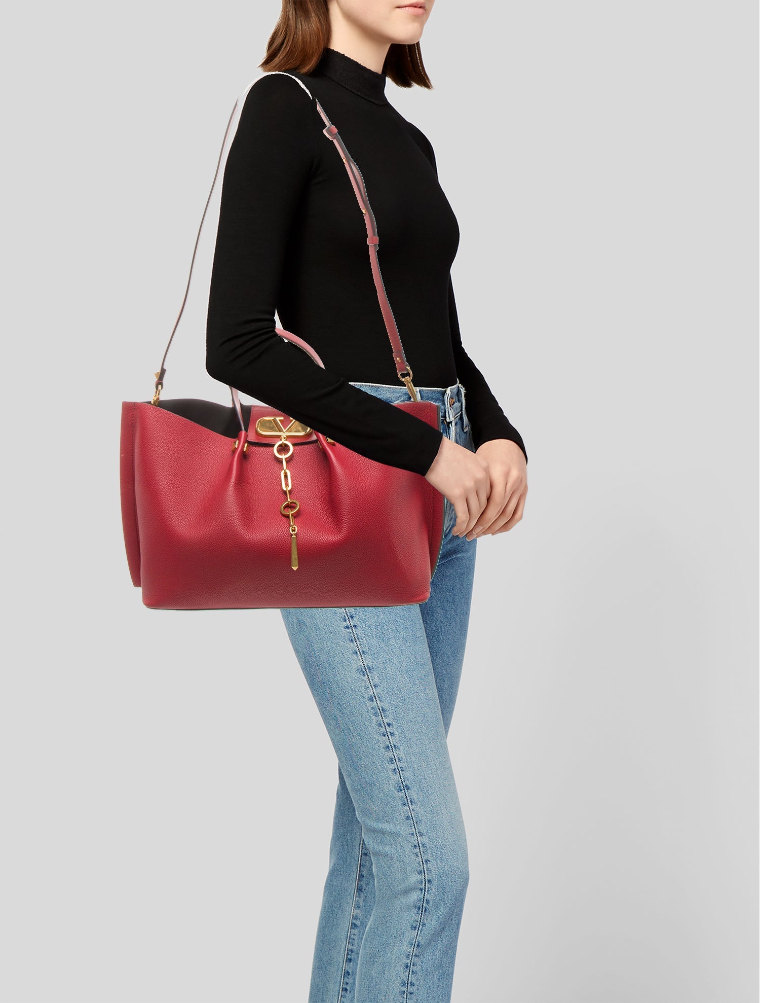 Valentino Rockstud Tote