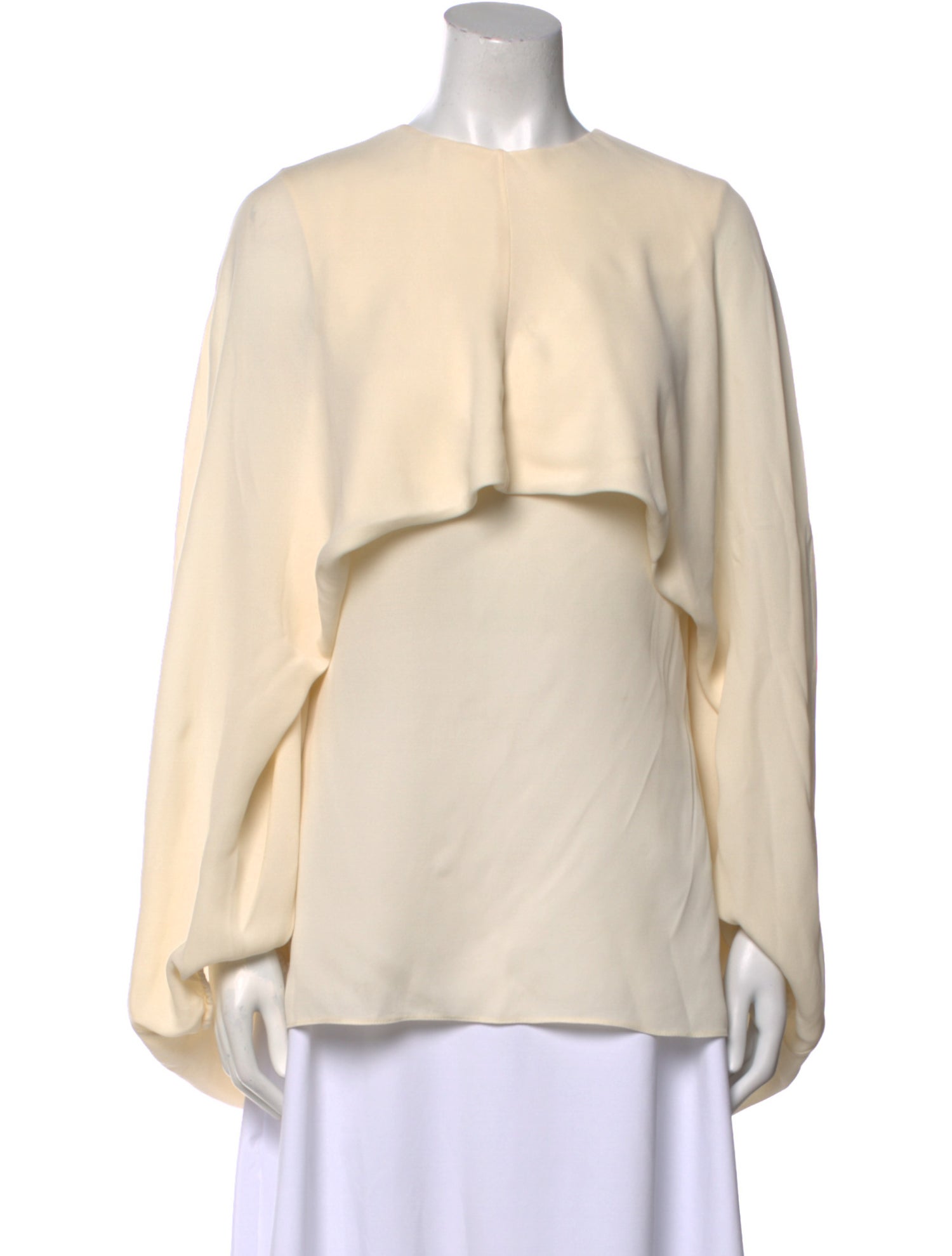 Valentino Silk Crew Neck Blouse w/ Tags