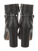 Valentino Rockstud Accents Leather Boots