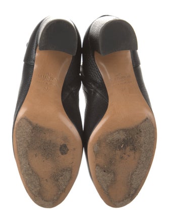Valentino Rockstud Accents Leather Boots