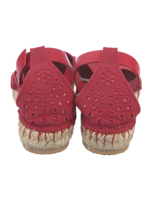 Valentino Rockstud Accents Leather Espadrilles