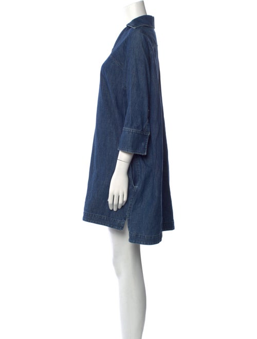 Valentino V-Neck Mini Dress