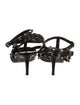 Valentino Rockstud Accents Leather T-Strap Pumps