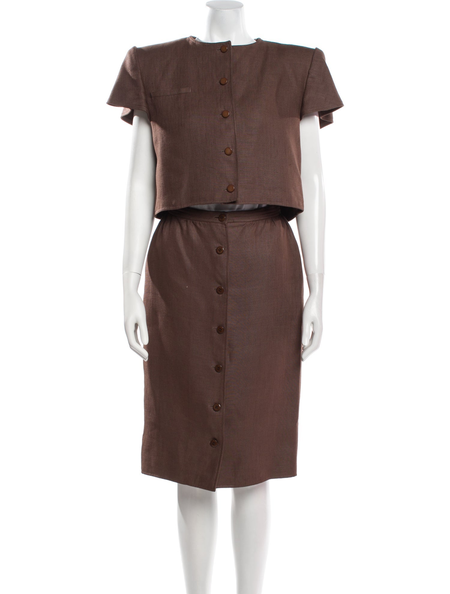 Valentino Vintage Skirt Suit