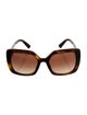 Valentino Rockstud Accents Square Sunglasses