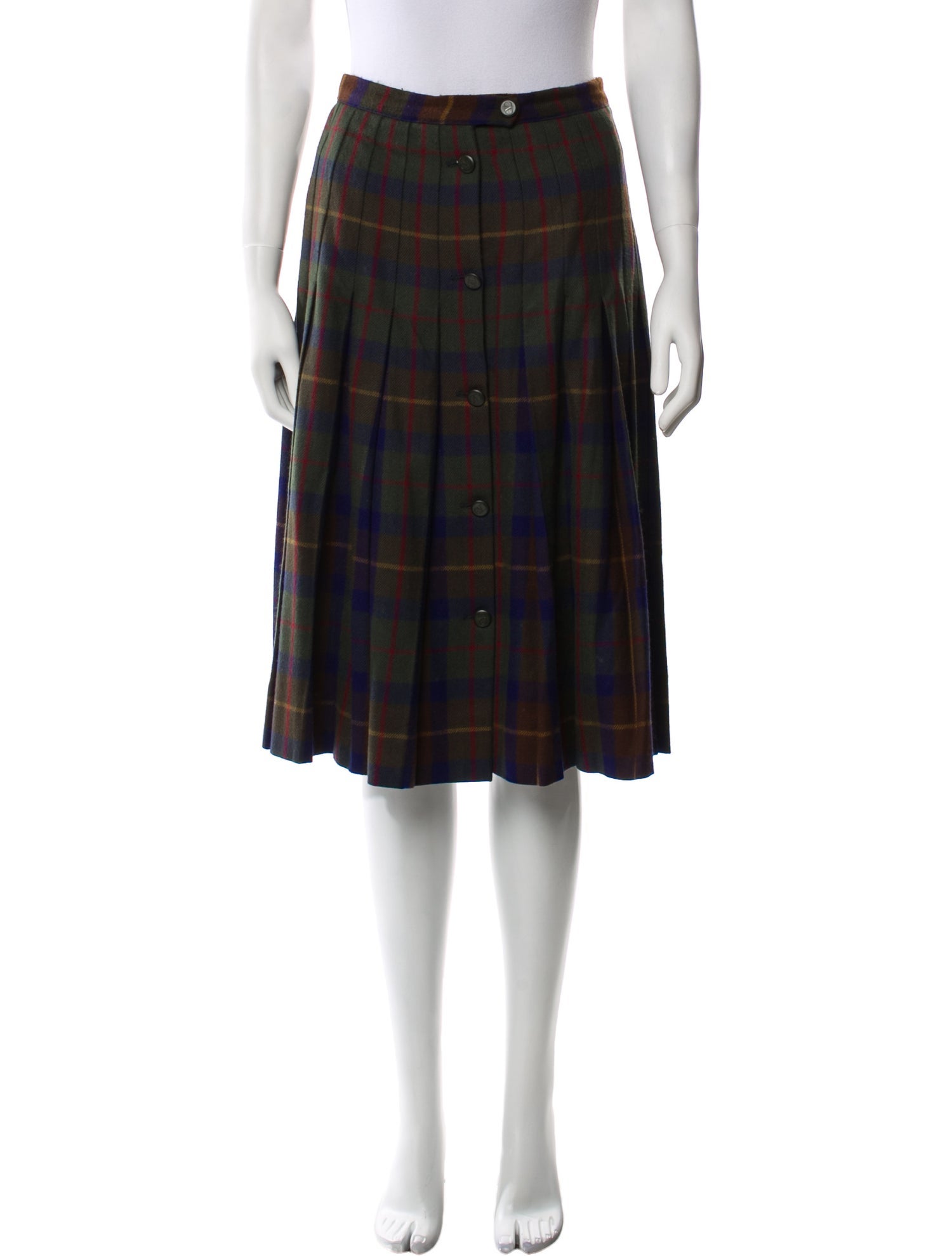 Valentino Vintage Knee-Length Skirt