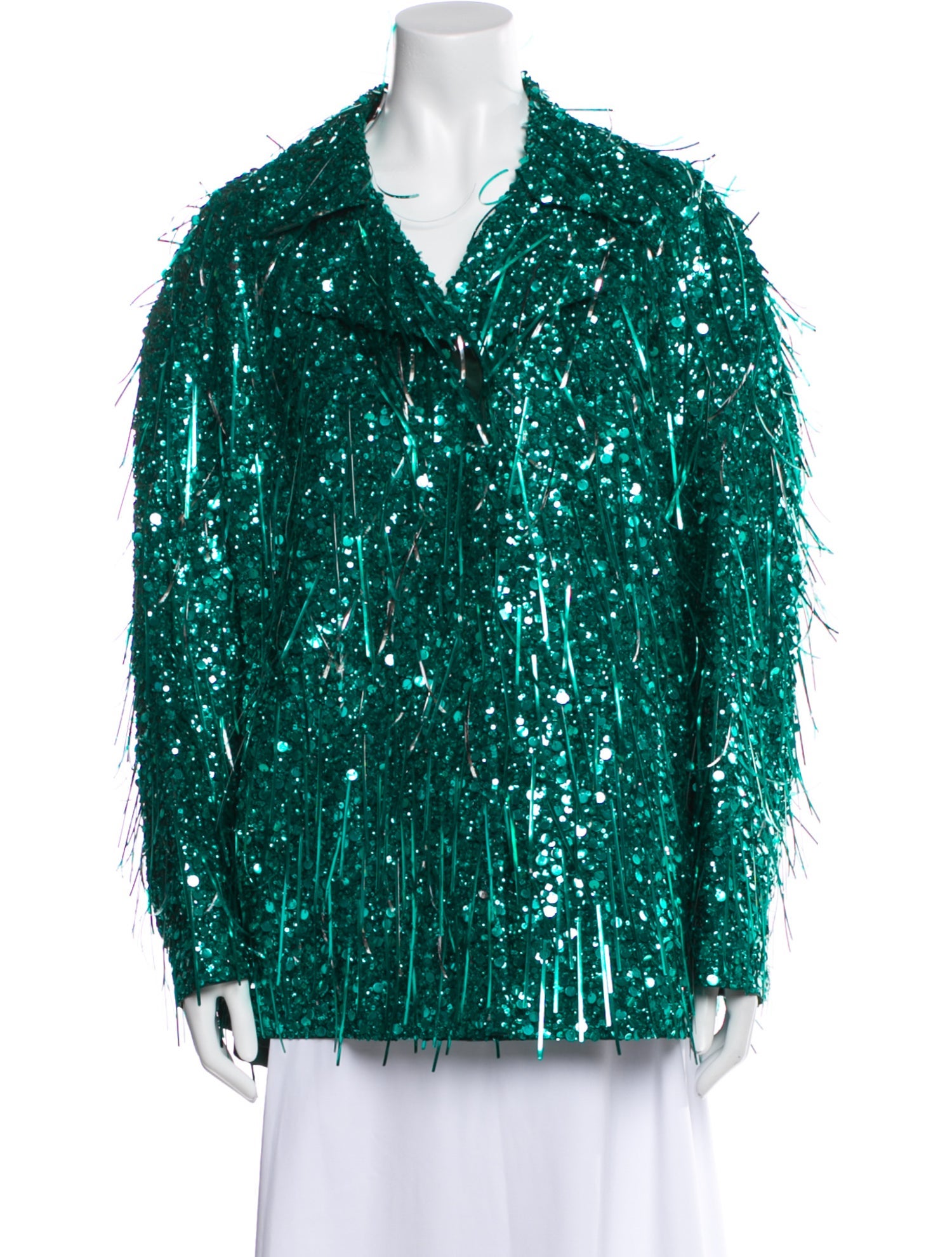 Valentino Silk Printed Evening Jacket