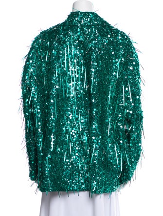 Valentino Silk Printed Evening Jacket