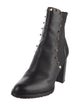 Valentino Rockstud Accents Leather Chelsea Boots