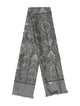 Valentino Silk Paisley Print Scarf