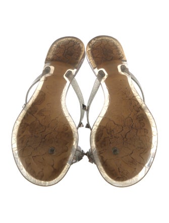 Valentino Rockstud Accents Rubber Slides