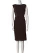 Valentino Wool Knee-Length Dress