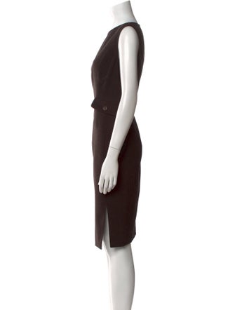 Valentino Wool Knee-Length Dress