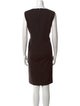 Valentino Wool Knee-Length Dress