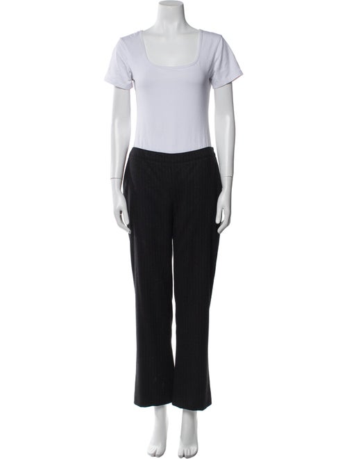 Valentino Virgin Wool Striped Pantsuit