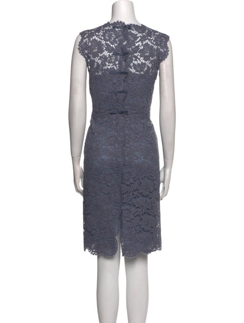 Valentino Crew Neck Knee-Length Dress