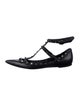 Valentino Rockstud Accents Leather Flats