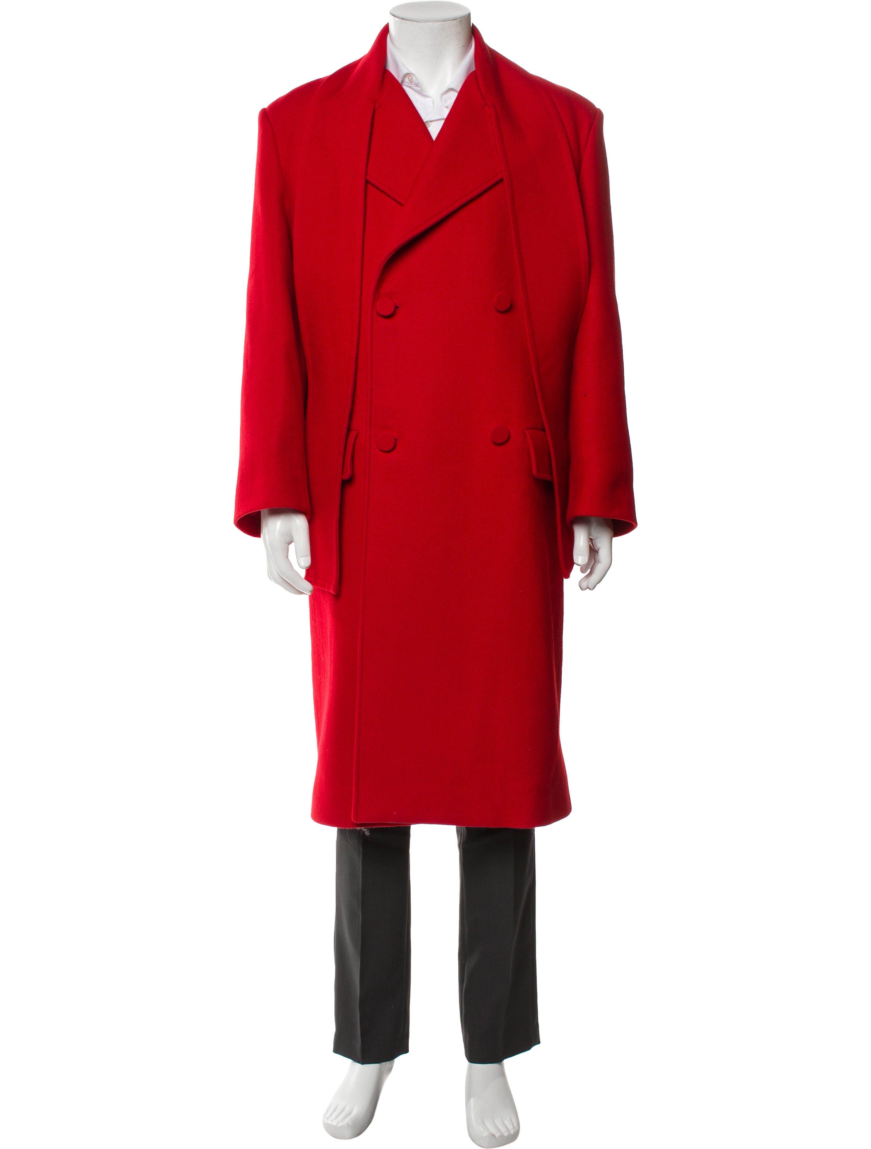 Valentino Virgin Wool Overcoat