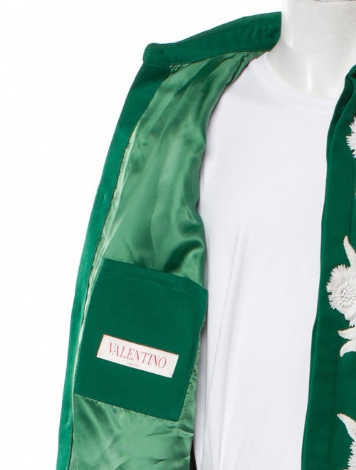 Valentino Floral Print Parka