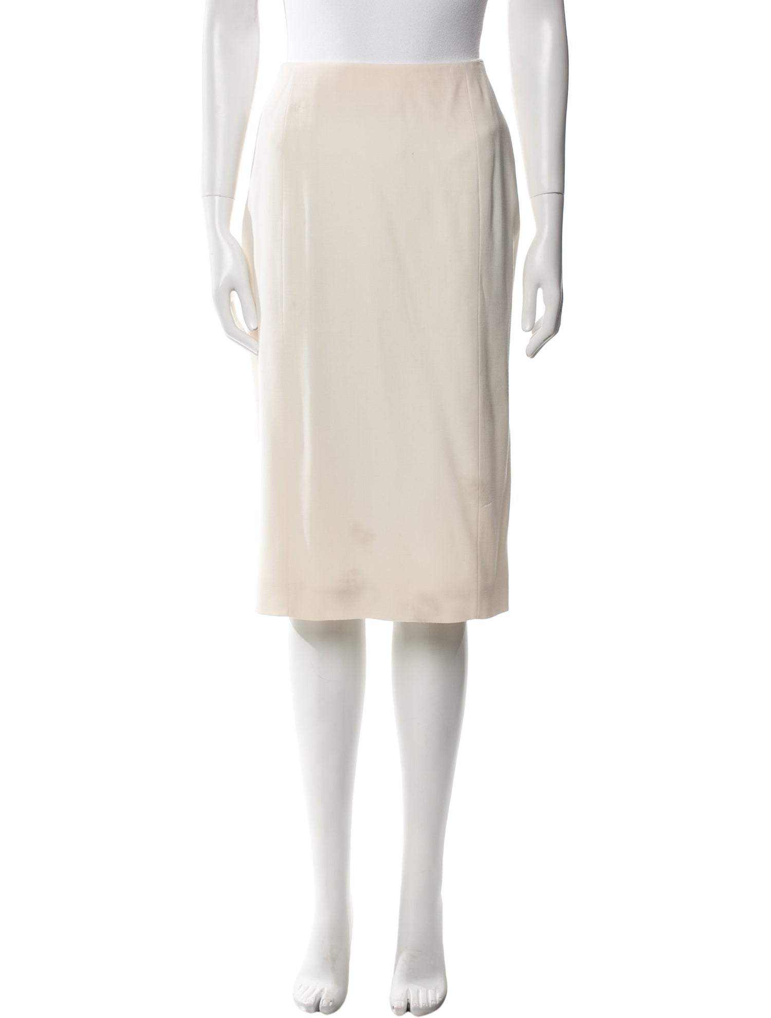 Valentino Virgin Wool Knee-Length Skirt