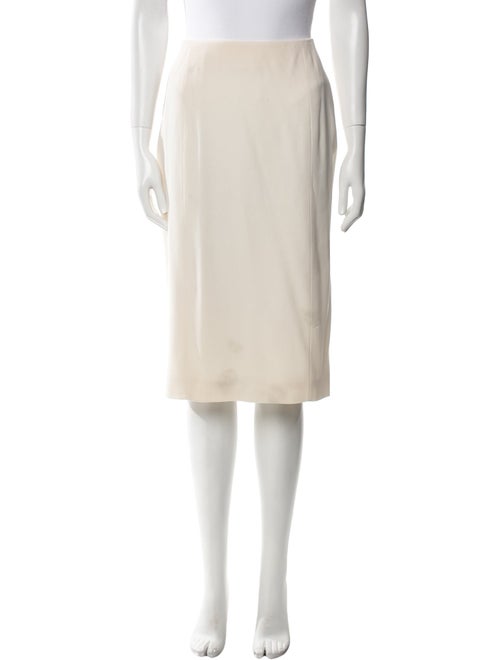 Valentino Virgin Wool Knee-Length Skirt
