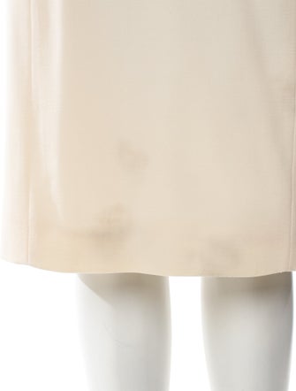 Valentino Virgin Wool Knee-Length Skirt