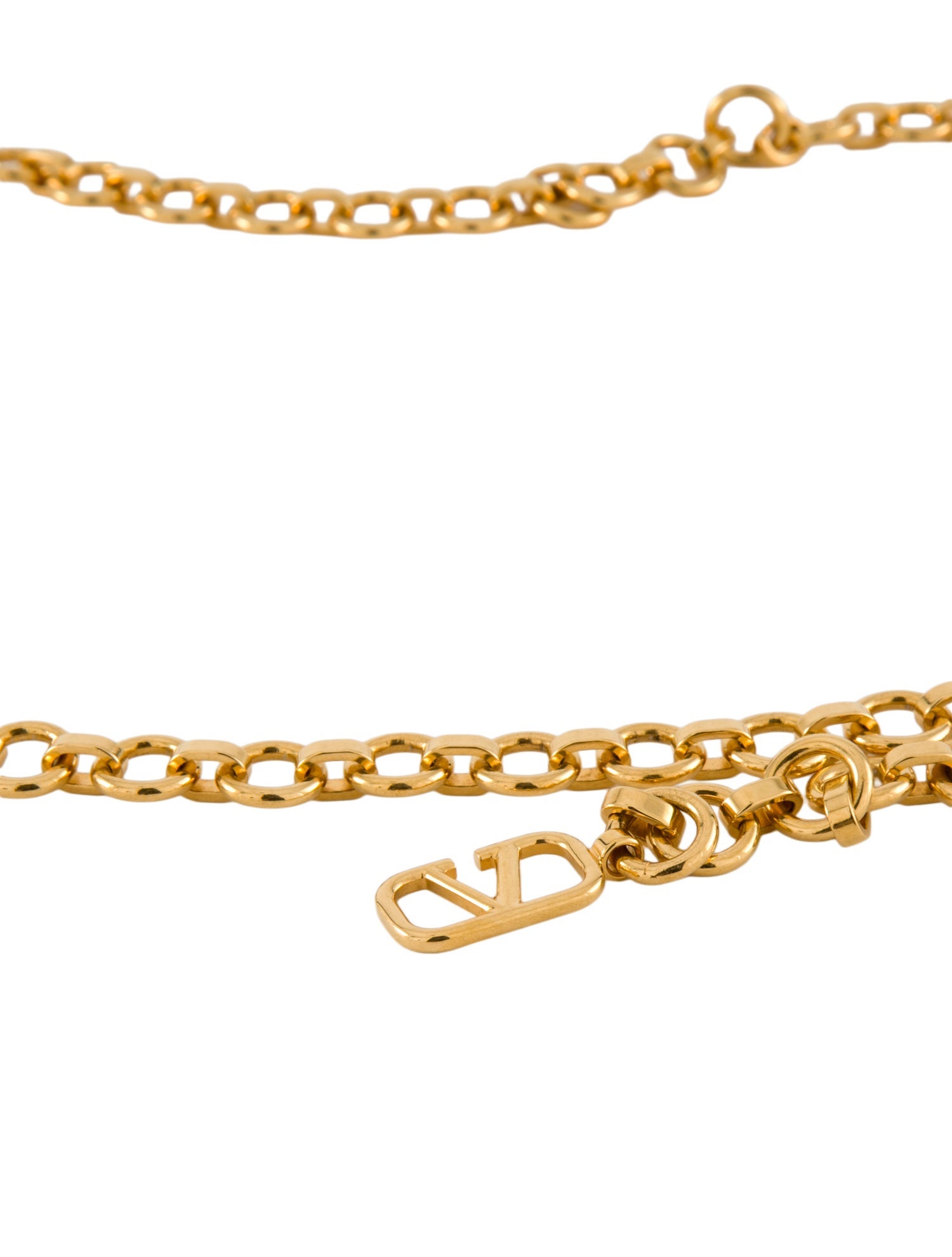 Valentino Skinny Metal Waist Belt w/ Tags